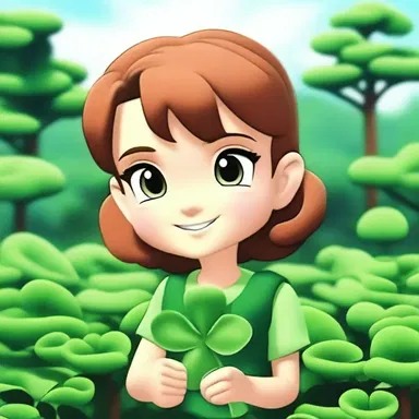 In the movie, the protagonist picks a clover as a token of luck before heading into a dangerous mission.
