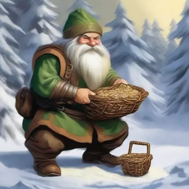In Norse mythology, the dwarves would skimp on giving away precious treasures to outsiders and would only supply them sparingly.