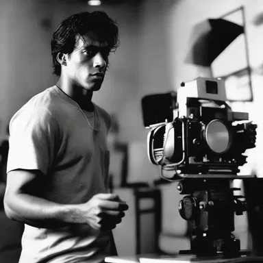 In the movie, the protagonist had to skimp on his living expenses in order to afford the equipment needed to pursue his dream of becoming a filmmaker.