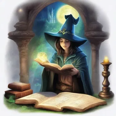 In the fantasy novel, the postposition of the word 'magic' after the verb 'cast' adds an element of wonder and enchantment.