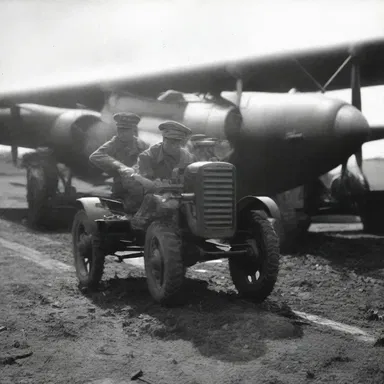 During World War II, the government often farmed out the production of military supplies to private companies.