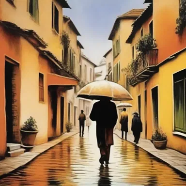 The famous painter would rede aspiring artists on different techniques and styles of painting.