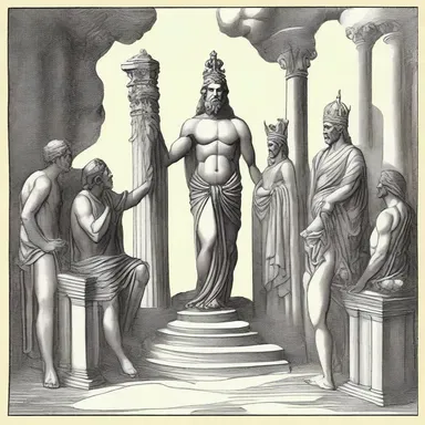 According to ancient mythology, a great trial attorney represented the gods in their disputes.