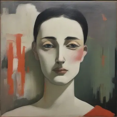 The artist used shmegegge as a metaphor in her painting to represent deceptive appearances.