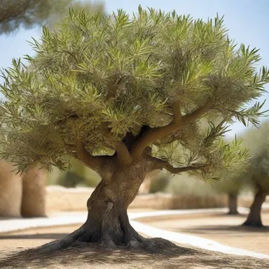 According to Greek mythology, the paripinnate leaves of the olive tree were a symbol of peace and fertility.