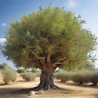 According to Greek mythology, the paripinnate leaves of the olive tree were a symbol of peace and fertility.