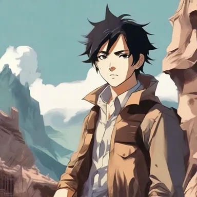 The protagonist in the novel had a high-energy personality, constantly going on adventures and seeking thrilling experiences.