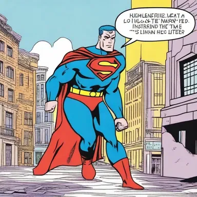 In the comic strip, the superhero's timely intervention relieved the city from the impending disaster.