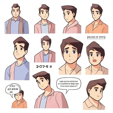 In the movie script, the director instructed the actors to use ditto marks to indicate recurring dialogue.