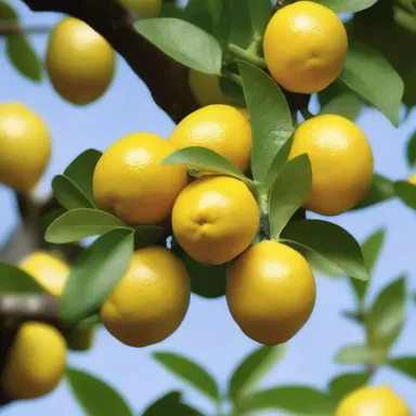In the 1700s, British sailors consumed lemons from lemon trees on long voyages to prevent scurvy.
