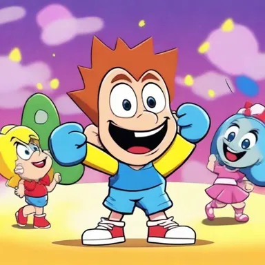The cartoon character, with its exaggerated expressions and vibrant colors, added a piquance to the show that made it more exciting to watch.
