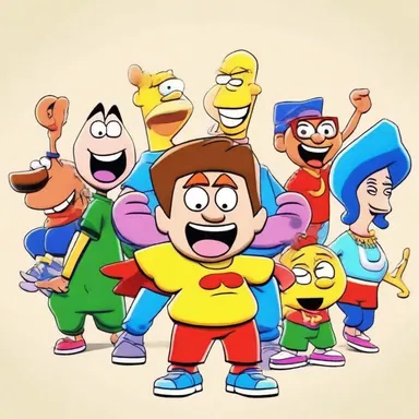 The cartoon character, with its exaggerated expressions and vibrant colors, added a piquance to the show that made it more exciting to watch.