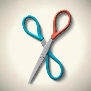 Why was the pair of scissors feeling so confident? Because it knew it could always cut it!