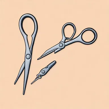 Why was the pair of scissors feeling so confident? Because it knew it could always cut it!