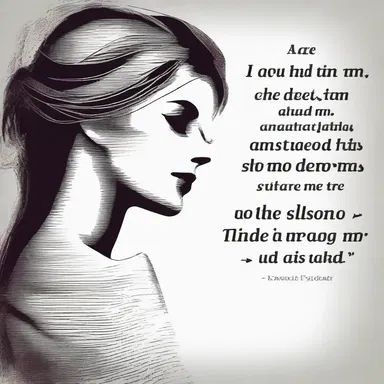 She loved him deeply, and her condonation of his past mistakes showed her unwavering devotion.