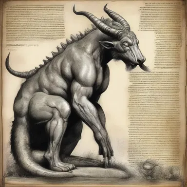The ancient texts helped nail down the origin of the mythical creature and its significance in the mythology.