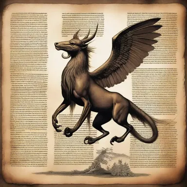 The ancient texts helped nail down the origin of the mythical creature and its significance in the mythology.