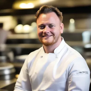He worked tirelessly to improve his skills and finally nailed down the position of head chef at a renowned romantic restaurant.