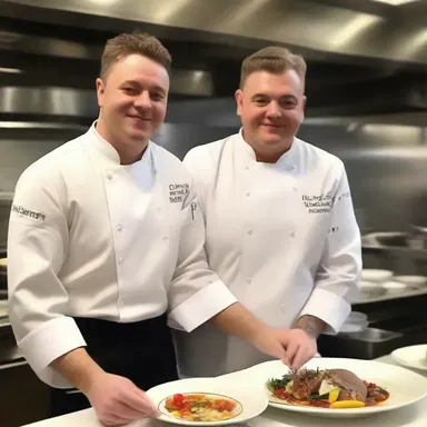 He worked tirelessly to improve his skills and finally nailed down the position of head chef at a renowned romantic restaurant.