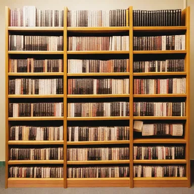 The systemizer arranged the film library in alphabetical order, making it easy for movie enthusiasts to find their favorite titles.