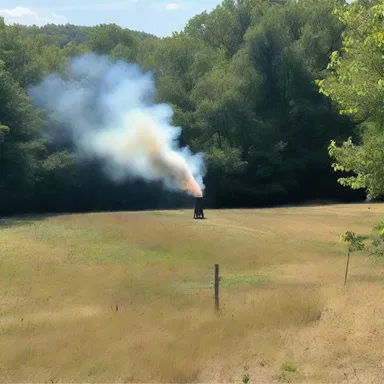 The reek of gunpowder hung in the air, reminding us of the Battle of Gettysburg.