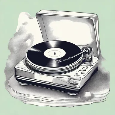 Within the realm of fantasy literature, a magical turntable transported the protagonist to different worlds.