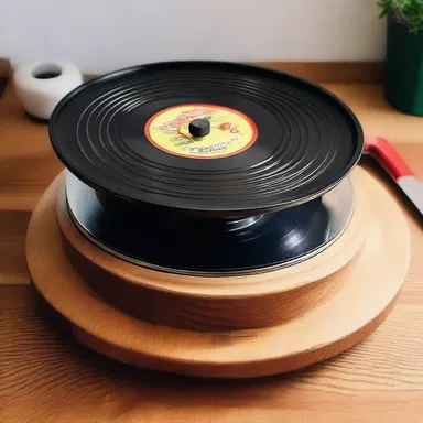 Why did the lazy Susan refuse to spin on the turntable? Because it was feeling a bit 'dizzy'!