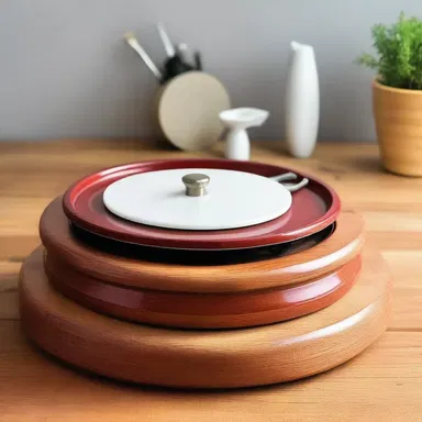Why did the lazy Susan refuse to spin on the turntable? Because it was feeling a bit 'dizzy'!