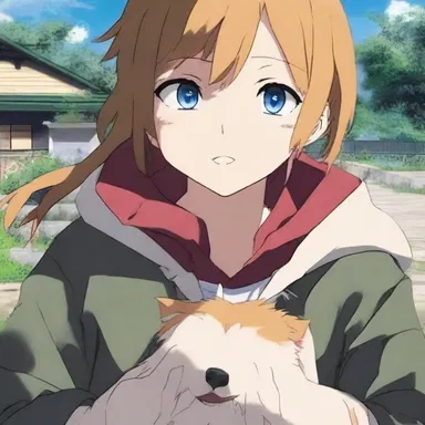In the emotionally charged anime series, the protagonist makes an entreaty to save her beloved friend from impending danger.