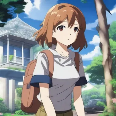 In the emotionally charged anime series, the protagonist makes an entreaty to save her beloved friend from impending danger.
