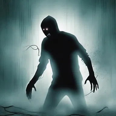 He heard a faint, eerie sound, causing him to feel a sudden pulse of fear.