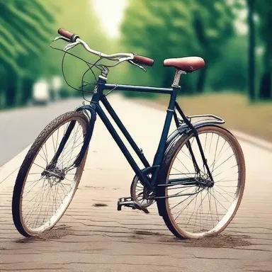 Why did the bicycle fall over? Because it lost its balance...and its pul!