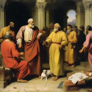 The prodigal son in the Bible squandered his inheritance on lavish parties and luxurious lifestyle.