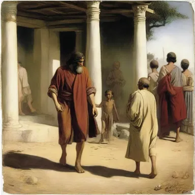 The prodigal son squandered his inheritance and lived a life of extravagance before returning home.