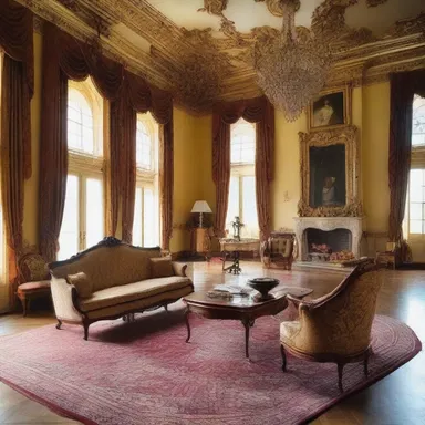 The luxurious mansion was adorned with expensive furnishings and decorations, reflecting the owner's prodigal lifestyle.