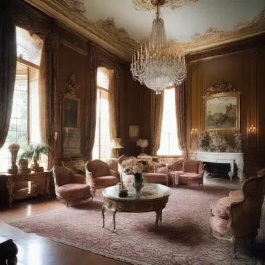The luxurious mansion was adorned with expensive furnishings and decorations, reflecting the owner's prodigal lifestyle.