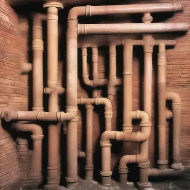 During the Roman Empire, the extensive use of lead pipes in plumbing systems led to the widespread saturnism among the population.