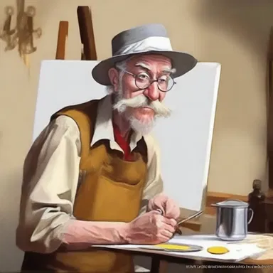 Why did the painter refuse to work with lead? Because he didn't want to risk saturnism and becoming a real-life cartoon character!