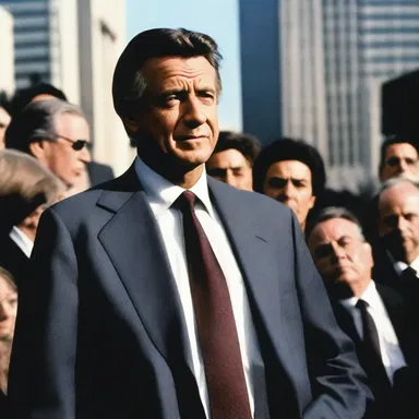 The movie portrayed a greedy businessman who would do anything for filthy lucre, even if it meant destroying innocent lives.