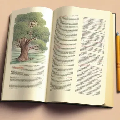 The author used vivid descriptions to create a pleasant atmosphere in the book.