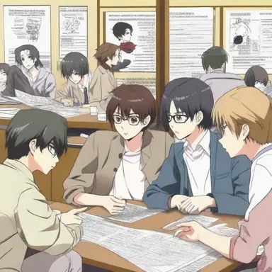 The dedicated anime fan showed studious behavior by analyzing each episode and discussing it with fellow enthusiasts.