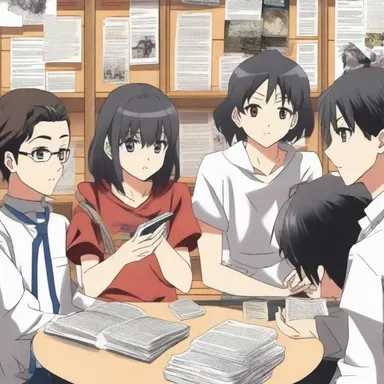The dedicated anime fan showed studious behavior by analyzing each episode and discussing it with fellow enthusiasts.