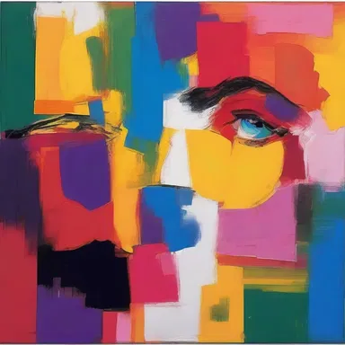 The artist used vibrant colors to snuff out the dullness of the canvas and create a striking masterpiece.