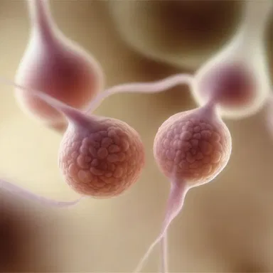 The film beautifully portrayed the process of fertilization, showing the intricate dance of the male and female gametes coming together to create new life.