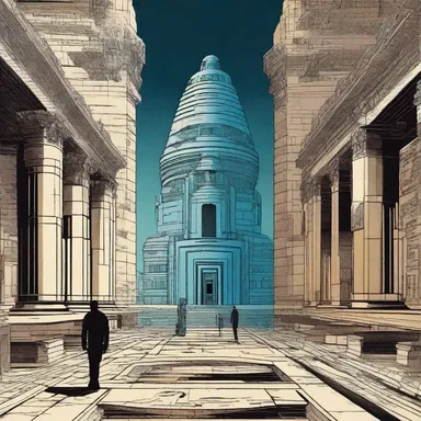 In the science fiction novel, the protagonist finds a memento from a forgotten civilization that triggers memories of past events.