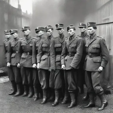 The government implemented coercive measures during World War II to recruit soldiers for the army.