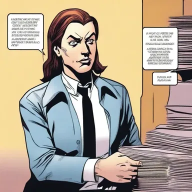In the comic book, the main character employed coercive means to extract information from the captured villain.