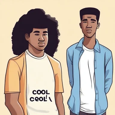 Using racial slurs like 'cooly' is completely inappropriate and should never be used as a joke.