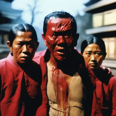 The horror movie depicted an evil character who referred to Asian immigrants as coolies, adding a disturbing dimension to the plot.