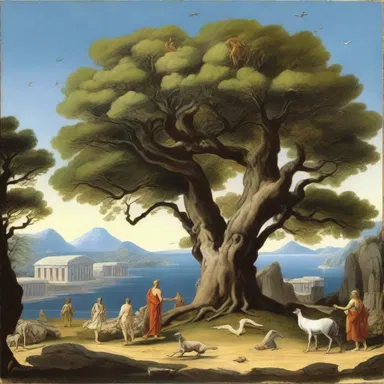 The ancient Greek mythology is filled with woody landscapes inhabited by mythical creatures.